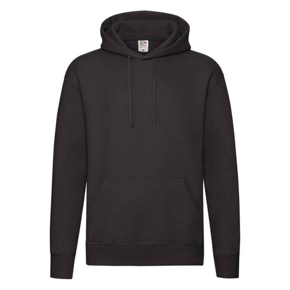 Fruit of the Loom Mens  Hoodie / Black